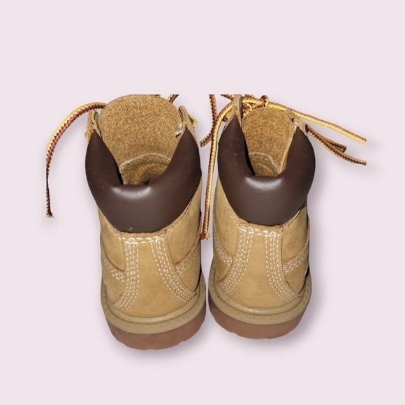 Timberland Nubuck Boots Boys Size 5 Baby Toddler - Picture 6 of 11